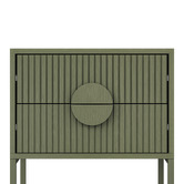 Continental Designs Tessa 2 Drawer Bedside Table