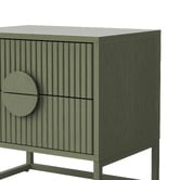 Continental Designs Tessa 2 Drawer Bedside Table
