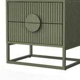 Continental Designs Tessa 2 Drawer Bedside Table