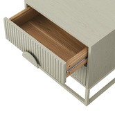 Continental Designs Tessa 2 Drawer Bedside Table