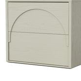Continental Designs Persei 2 Drawer Bedside Table