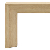Continental Designs Trenton American Oak Wood Console Table
