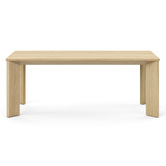 Continental Designs Trenton American Oak Wood Dining Table