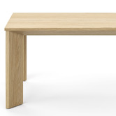 Continental Designs Trenton American Oak Wood Dining Table