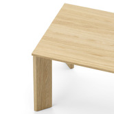 Continental Designs Trenton American Oak Wood Dining Table