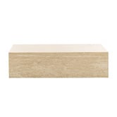 Continental Designs Rodger Turkish Travertine Coffee Table