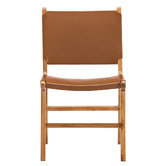 Continental Designs Casey Flat Cowhide Leather Dining Chairs