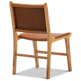 Continental Designs Casey Flat Cowhide Leather Dining Chairs
