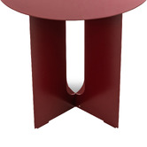 Continental Designs Maffei Stainless Steel Side Table