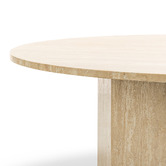 Continental Designs Harmon Turkish Travertine Coffee Table