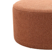 Continental Designs Claudette Upholstered Ottoman