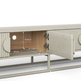 Continental Designs Tessa Ripple Slatted TV Unit