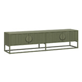 Continental Designs Tessa Ripple Slatted TV Unit