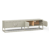 Continental Designs Tessa Ripple Slatted TV Unit