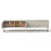 Continental Designs Tessa Ripple Slatted TV Unit