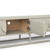 Continental Designs Tessa Ripple Slatted TV Unit