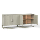Continental Designs Tessa Ripple Slatted Sideboard