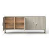 Continental Designs Tessa Ripple Slatted Sideboard
