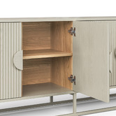 Continental Designs Tessa Ripple Slatted Sideboard