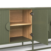 Continental Designs Tessa Ripple Slatted Sideboard