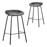 Continental Designs 63cm Cygnus Faux Leather Barstools