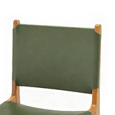 Continental Designs Casey Flat Cowhide Leather Dining Chairs