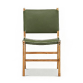 Continental Designs Casey Flat Cowhide Leather Dining Chairs