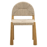Continental Designs Natural Calista Teak Wood Dining Chairs