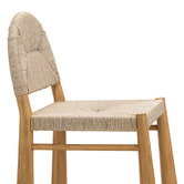 Continental Designs Natural Calista Teak Wood Dining Chairs