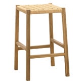 Continental Designs 67cm Karen Teak Wood Bar Stool