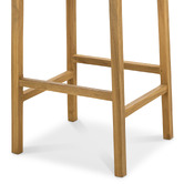 Continental Designs 67cm Karen Teak Wood Bar Stool