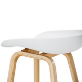 Continental Designs 62cm White Hay Replica Barstools
