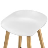 Continental Designs 62cm White Hay Replica Barstools