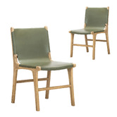 Continental Designs Mayall Teak Wood Dining Chairs