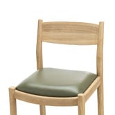 Continental Designs 68.5cm Skyler Cowhide Leather &amp; Teak Wood Counter Stool