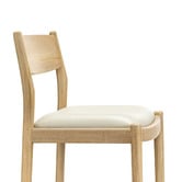 Continental Designs 68.5cm Skyler Cowhide Leather &amp; Teak Wood Counter Stool