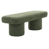 Continental Designs Hera Chenille Ottoman Bench