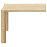 Continental Designs Bini Oak Wood Dining Table