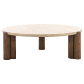 Continental Designs Dani Turkish Travertine Coffee Table