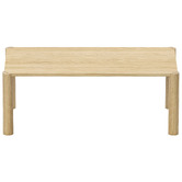 Continental Designs Bini Oak Wood Dining Table
