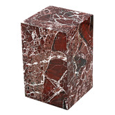 Continental Designs Gaia Marble Plinth Side Table