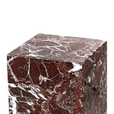 Continental Designs Gaia Marble Plinth Side Table