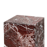 Continental Designs Gaia Marble Plinth Side Table