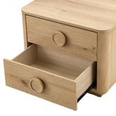 Continental Designs Circe 2 Drawer Bedside Table