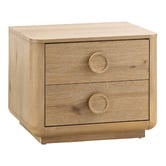 Continental Designs Circe 2 Drawer Bedside Table