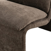 Continental Designs Cubie Brown Chenille Accent Chair