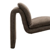 Continental Designs Cubie Brown Chenille Accent Chair