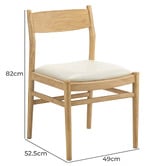 Continental Designs Savannah Leather Dining Chairs