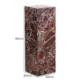 Continental Designs Gaia Marble Plinth Side Table