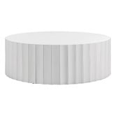 Continental Designs Arcadia Round Fluted Coffee Table